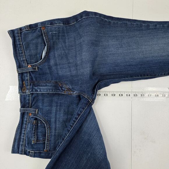 Levi's 515 boot cut jeans blue denim womens 8 M 5039 - Picture 9 of 12